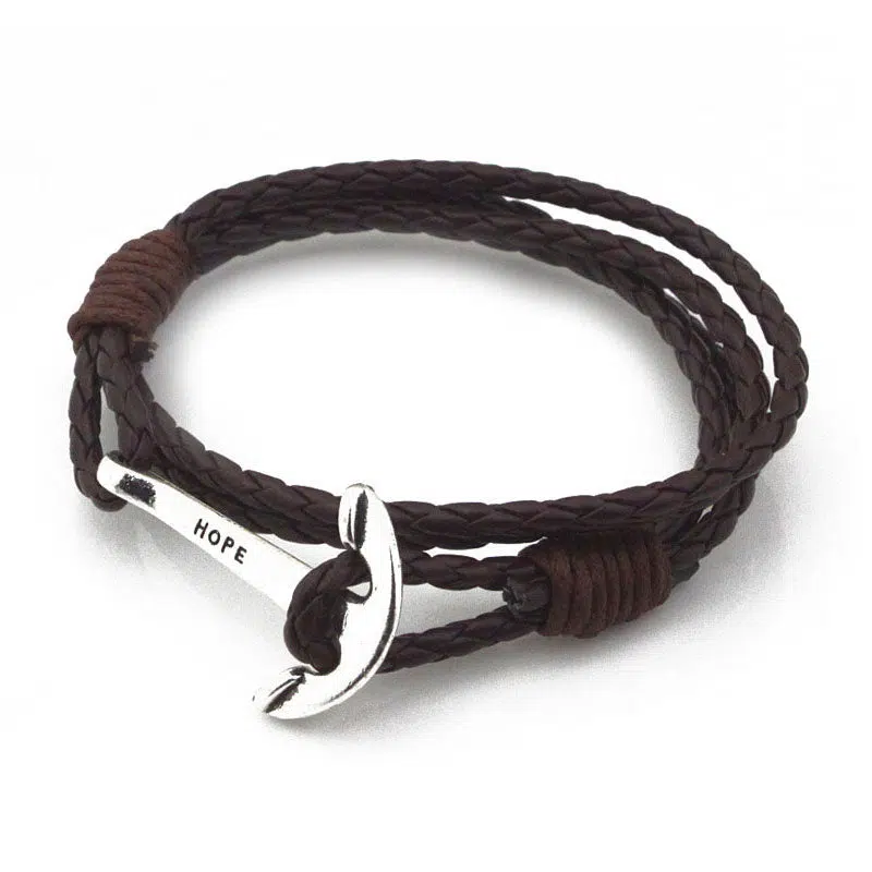 ae01.alicdn.comkfHTB1J.JaOVXXXXcEXVXXq6xXFXXX5NIUYITID 40cm PU Leather Men Bracelet Jewelry Man Anchor Bracelet Wristband Charm Braclet For Male Accessories Anchor Leather Bracelet
