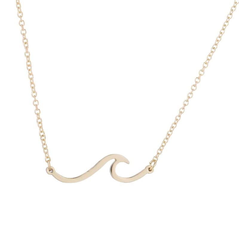 collier vague or 1 Wave Necklace